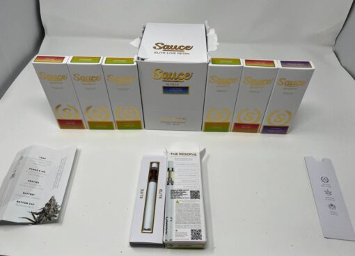 Buy Sauce Reserve Carts Live Resin - Premium Quality Extracts